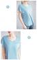 Mobile Preview: Großhandel B2B T-shirt short sleeve Damen Fitness Workout Wear Damen Schwarz Größe L